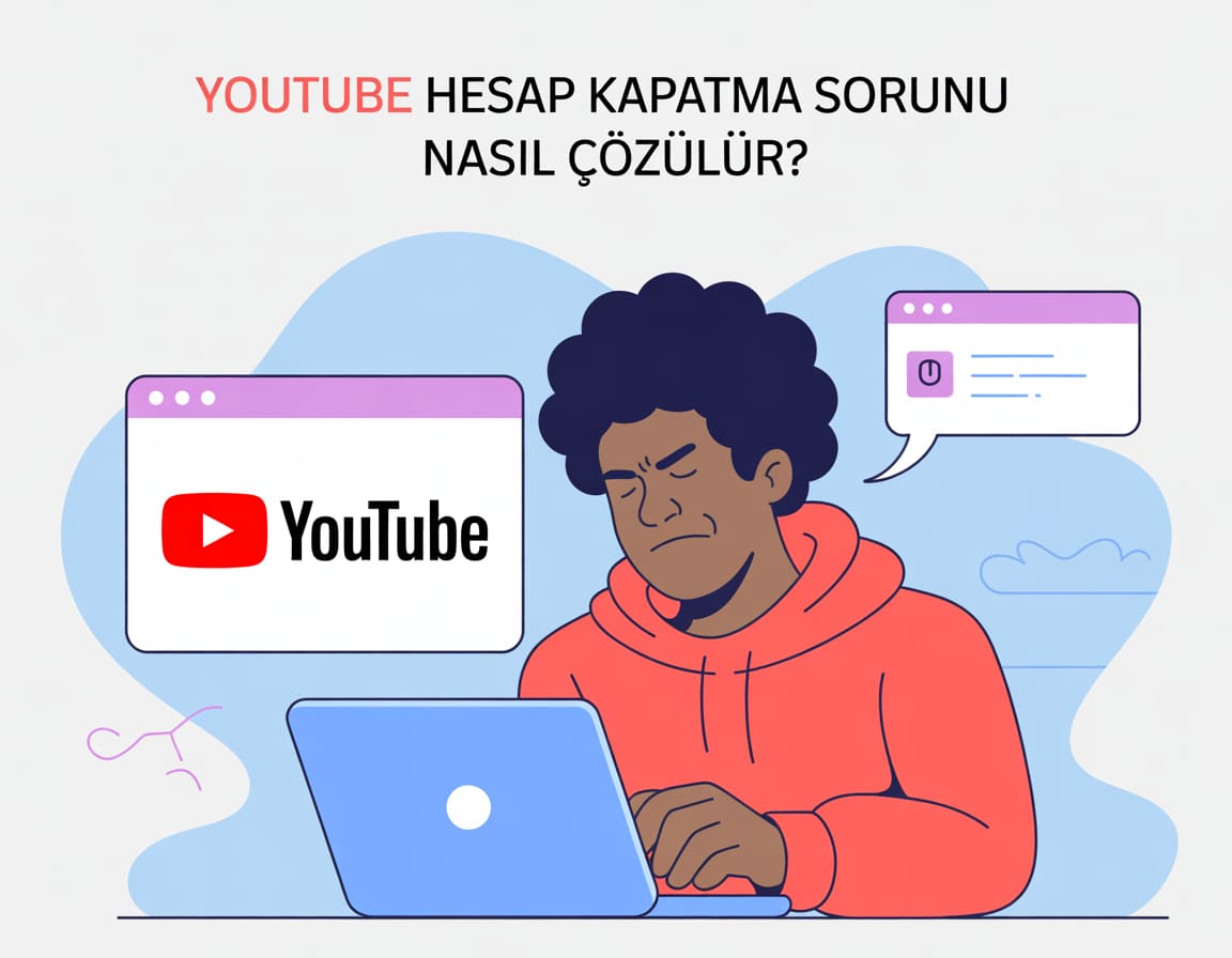 YouTube Hesap Kapatma Sorunu Nasıl Çözülür? [Güncel Rehber – 2025]